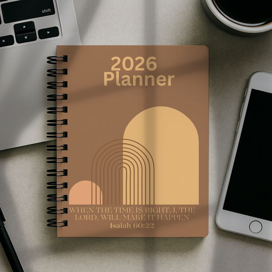 2026 Planner - Delight Yourself In The Lord