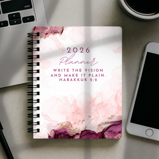 2026 Planner - Write The Vision Make It Plain