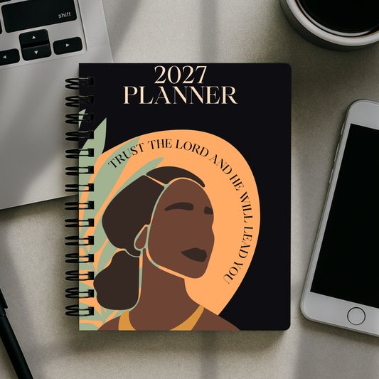 2027 Planner - Trust The Lord and He Will Lead You