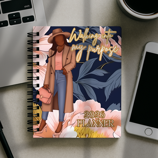 2026 Planner - Walking Into My Purpose