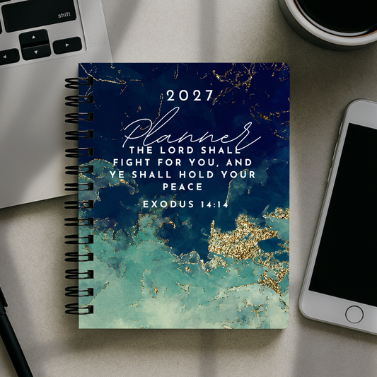 2027 Planner - The Lord Shall Fight For You