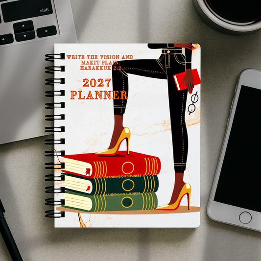 2027 Planner - Write The Vision, Make it Plain