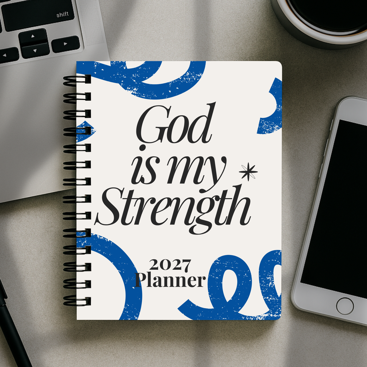 2027 Planner - God is my Strength