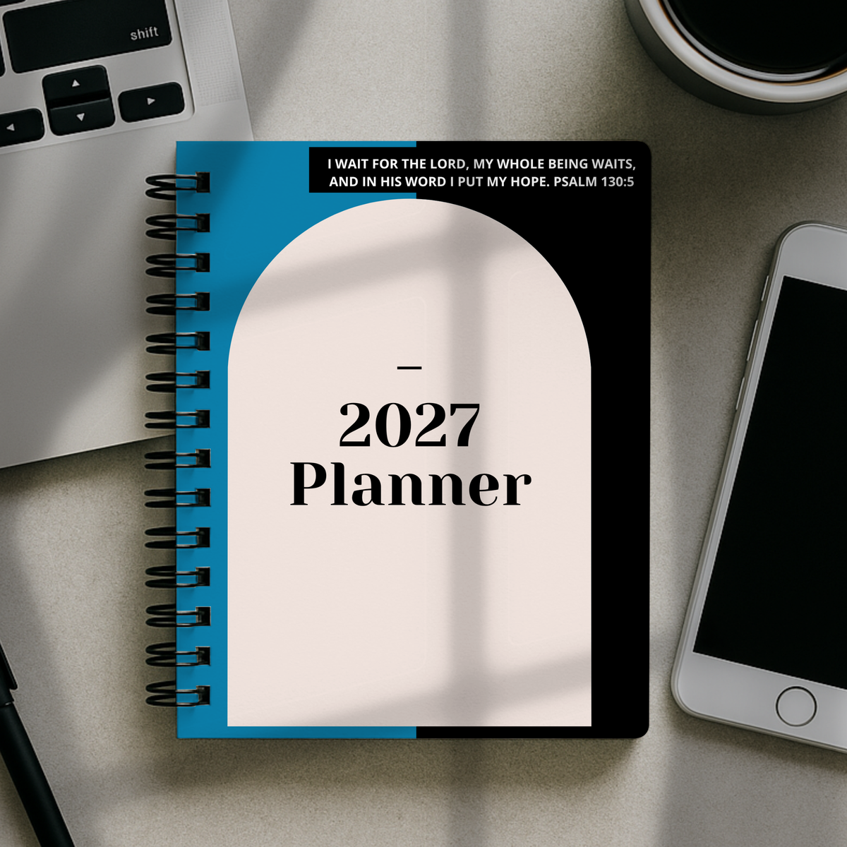 2027 Planner - I Wait For The Lord