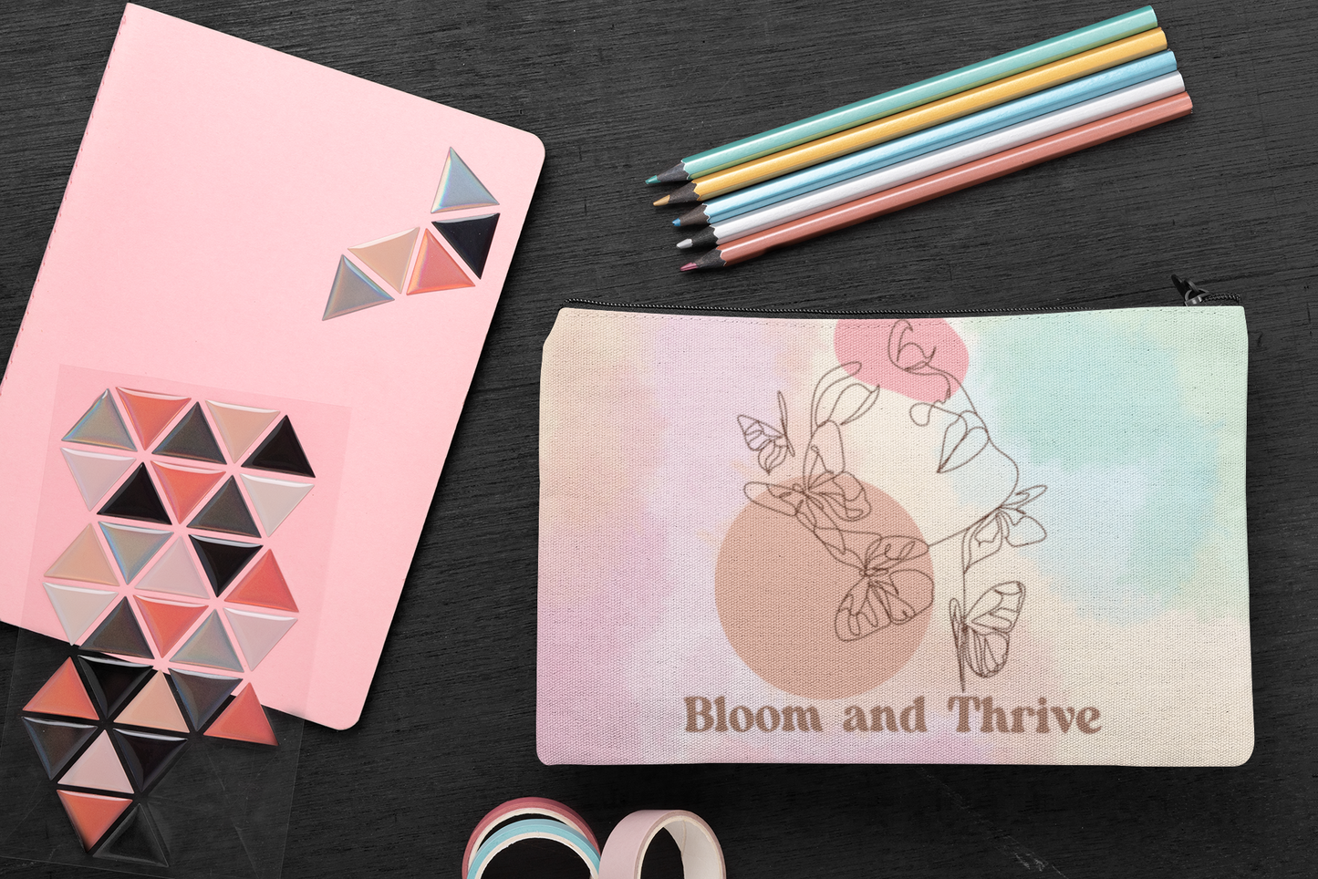Bloom And Thrive  Pouch