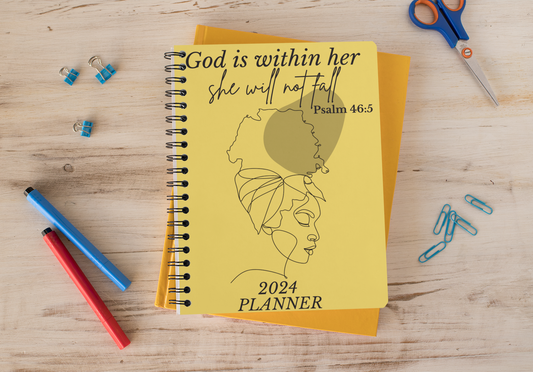 2024 Planner- GOD Is Within Her