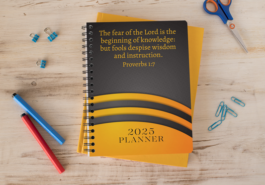 2025 Planner - The Fear Of The Lord