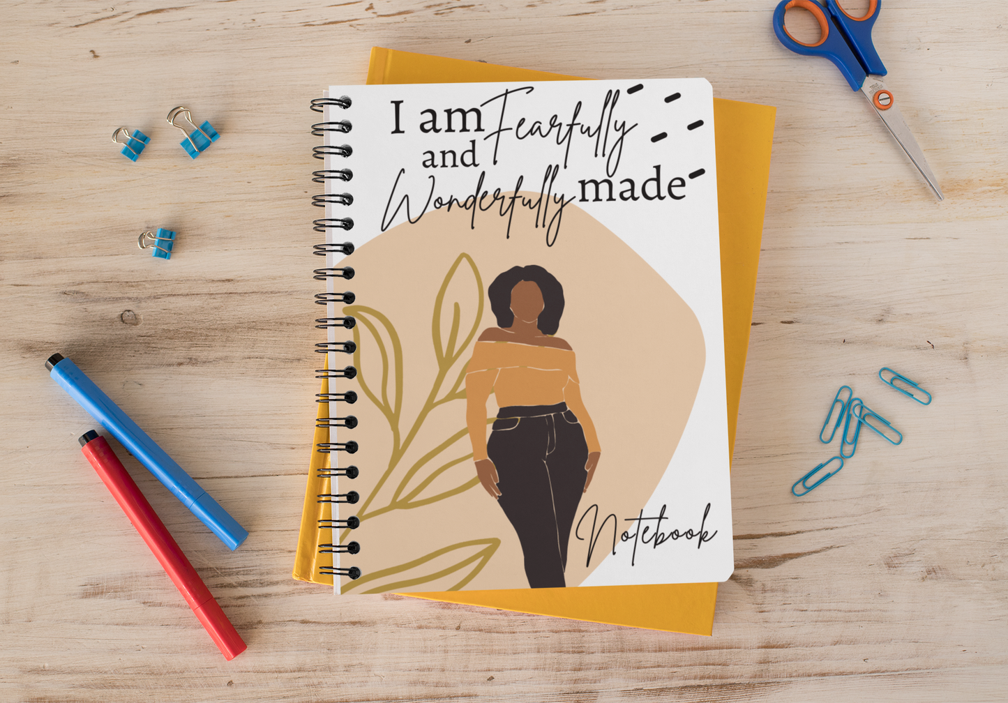 I Am Fearfully And Wonderfully Made Notebook