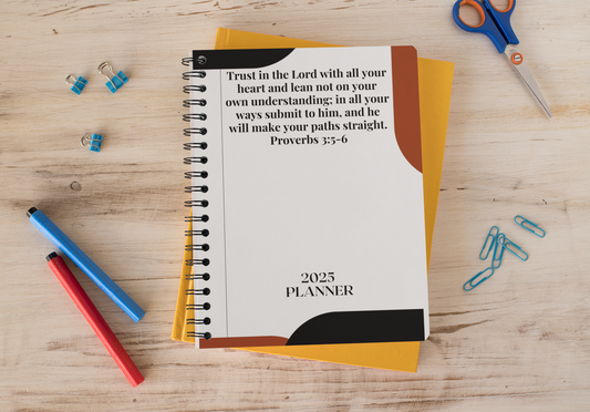 2025 Planner - Trust In The Lord