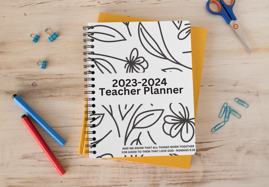 Teacher Planner- All Things Work Together For Good
