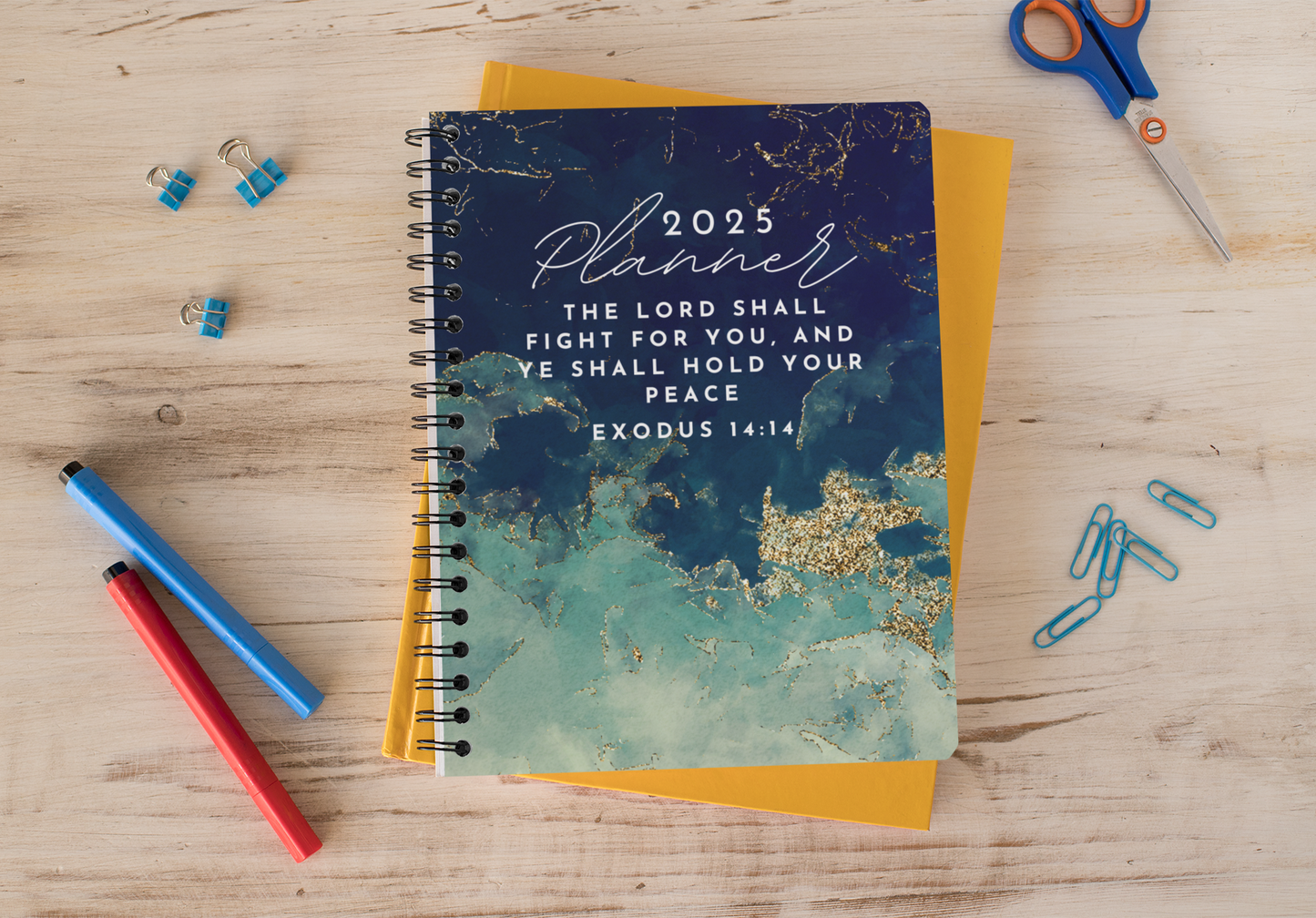 2025 Planner - The Lord Will Fight For You