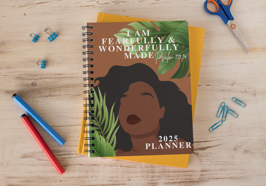 2025 Planner - I'm Fearfully And Wonderfully Made