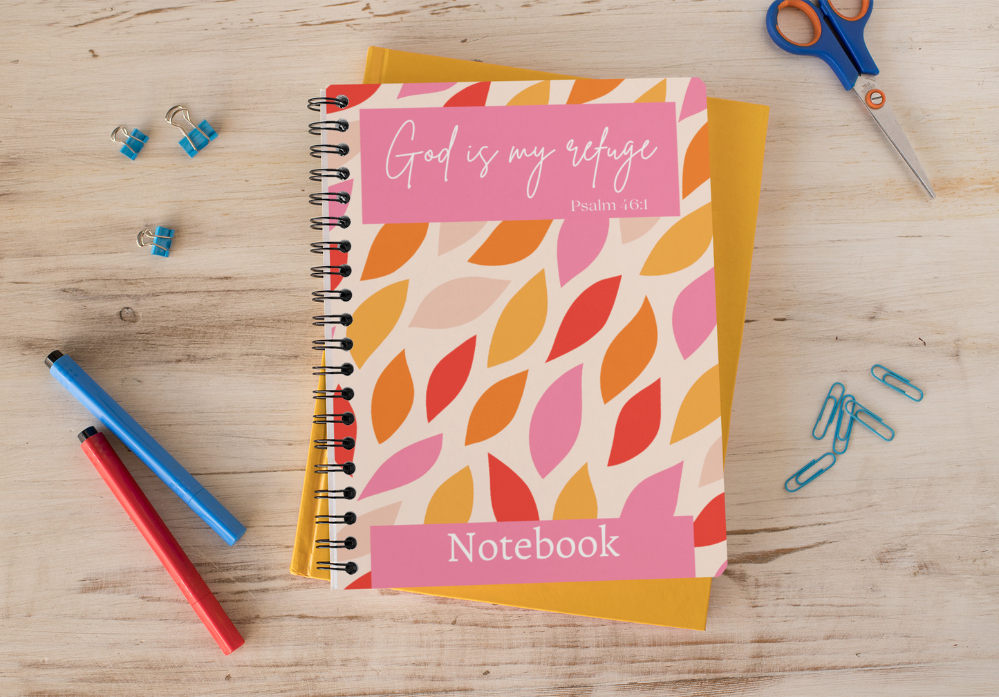 God Is My Refuge Notebook