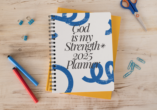 2025 Planner - God is My Strength