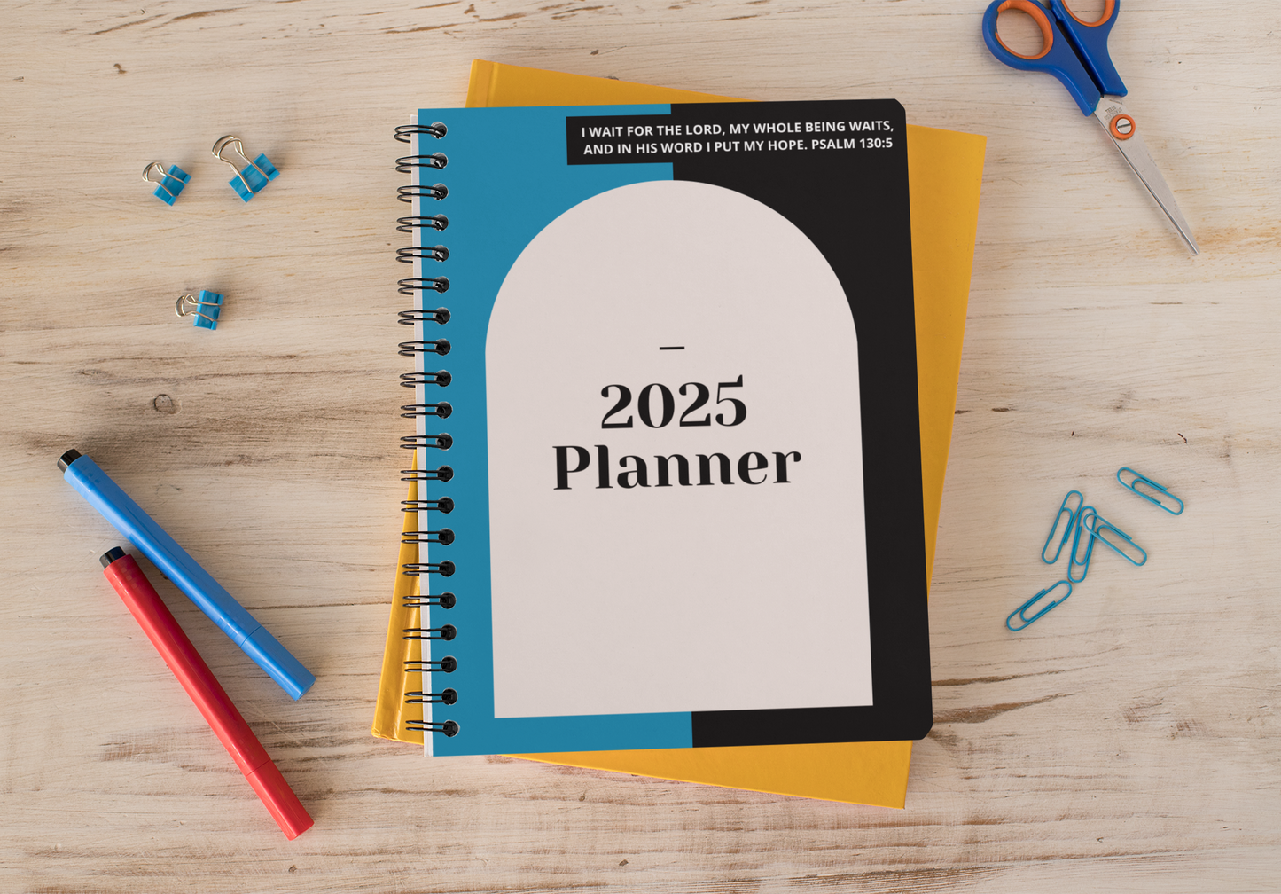 2025 Planner - I Wait For The Lord