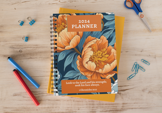 2025 Planner - Look To The Lord And His Strength