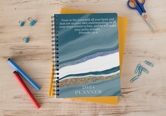 2024 Planner- Trust in the LORD with all your heart