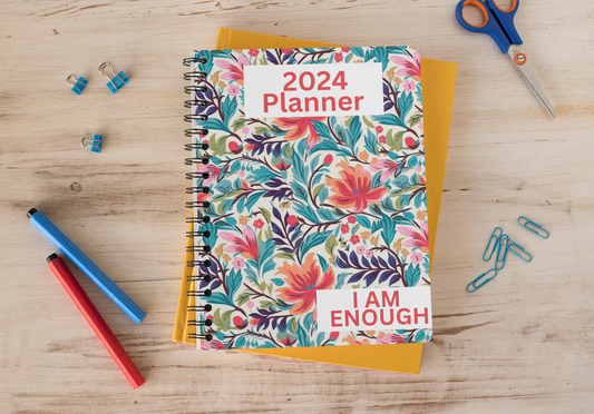 2024 Planner- I Am Enough