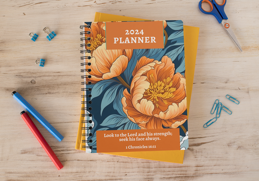 2024 Planner- Look To The LORD And His Strength