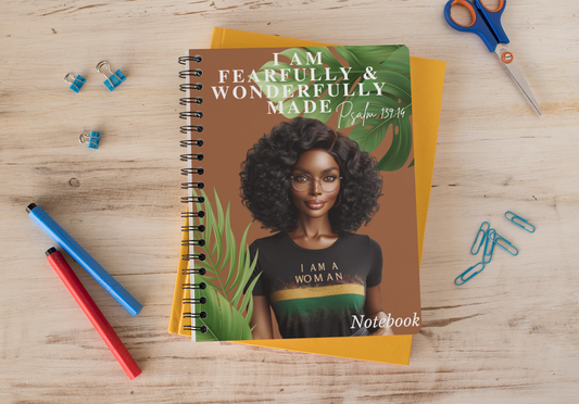 I Am Fearfully & Wonderfully Made Notebook